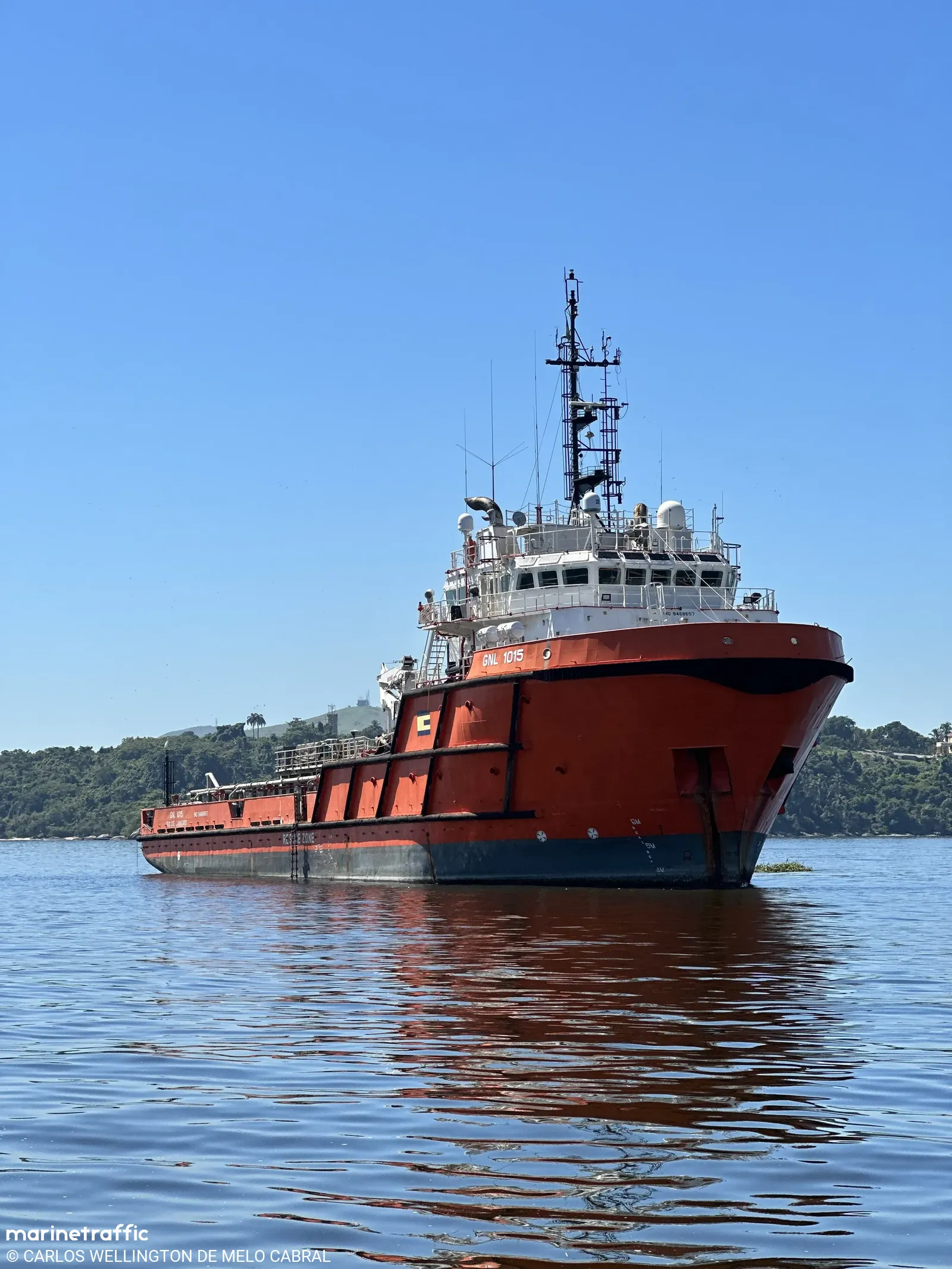 Embarcação GNL 1015 da Galáxia